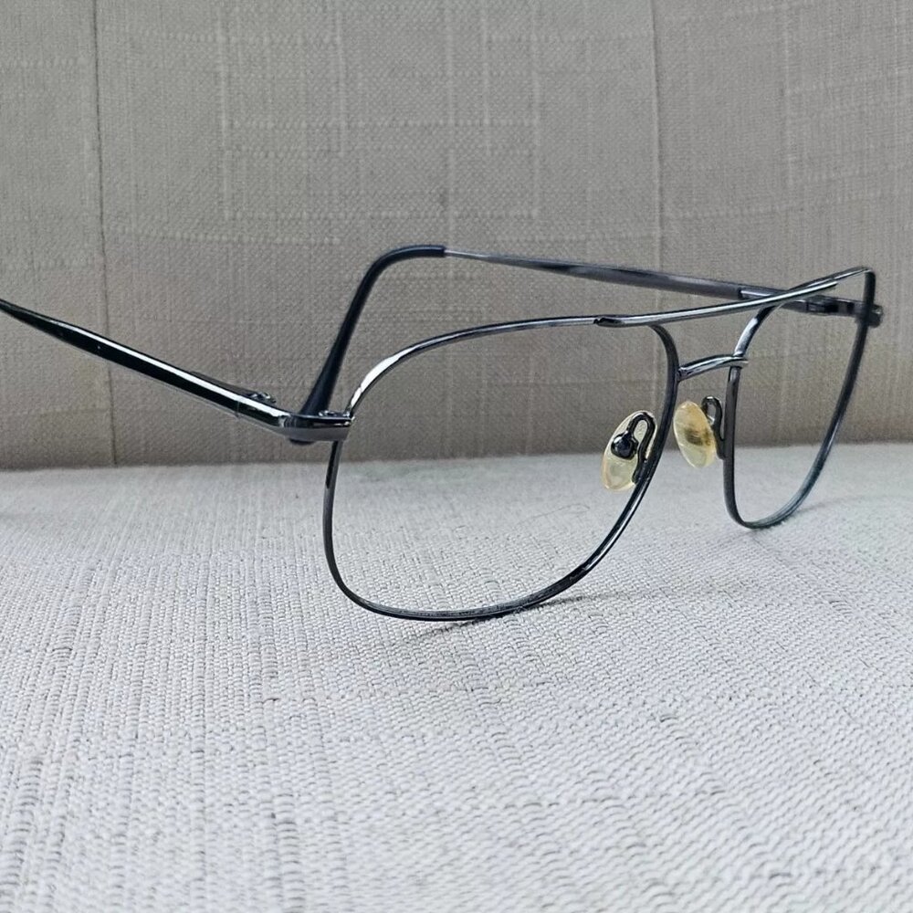 Timberland Men Eyeglasses/Sunglasses Frame Dark Gunmetal Tone Metal Glasses